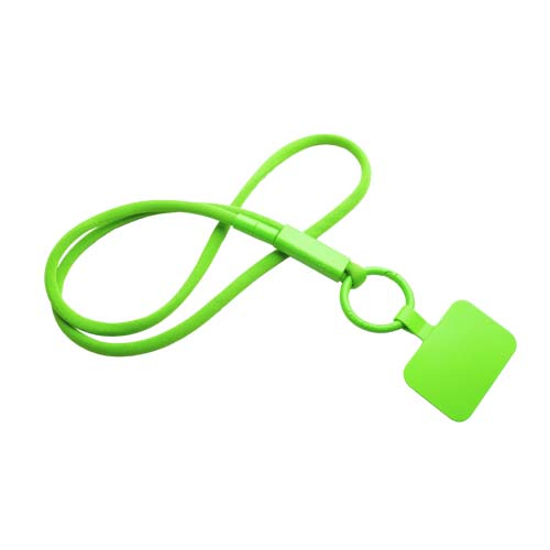 Lanyard porte-téléphone promotionnel Tubyard Citron vert